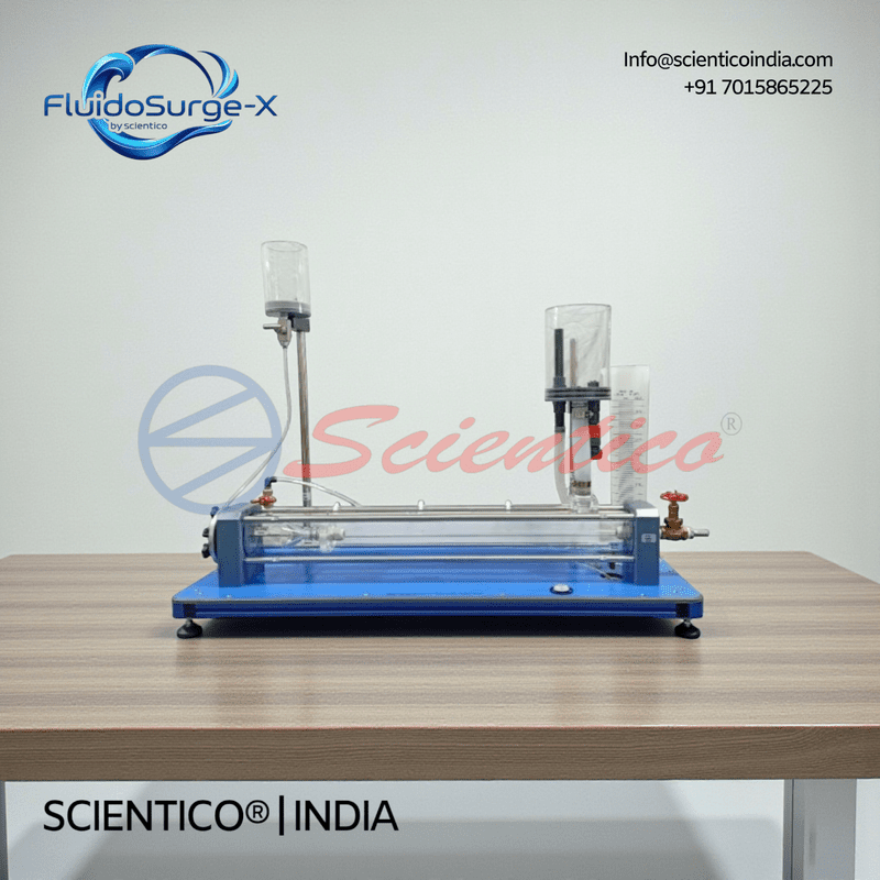 Horizontal Osborne Reynolds Demonstrator | FluidoSurge-X 224